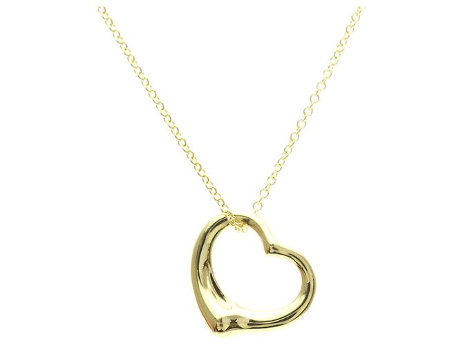 Tiffany & Co Collana Tiffany Open Heart in oro giallo 18K D'oro