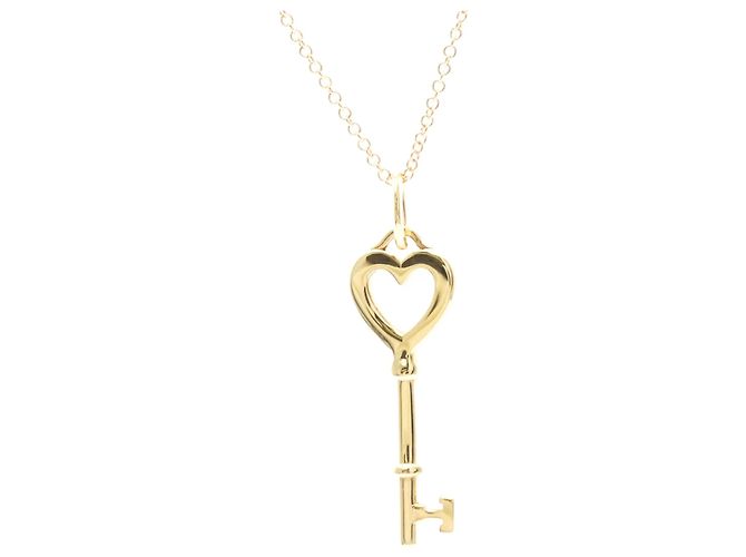 Tiffany & Co Collana Tiffany Heart Key in oro rosa D'oro