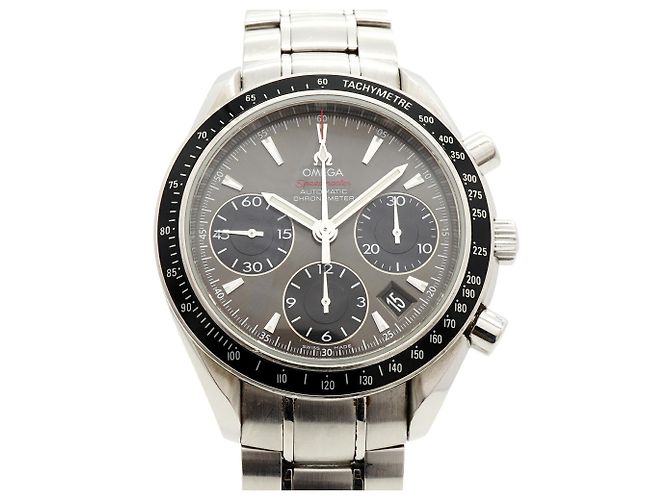 Omega Speedmaster Men's Wristwatch with Gray Dial