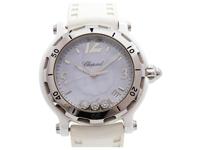 Orologio Chopard Happy Sport 3P Diamond 8507 Quadrante Blu