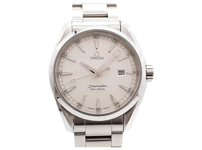 Orologio da uomo Omega Seamaster Aqua Terra quadrante argento