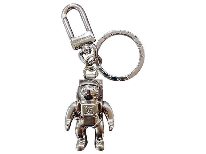 Louis Vuitton Astronauten-Schlüsselanhänger Silber