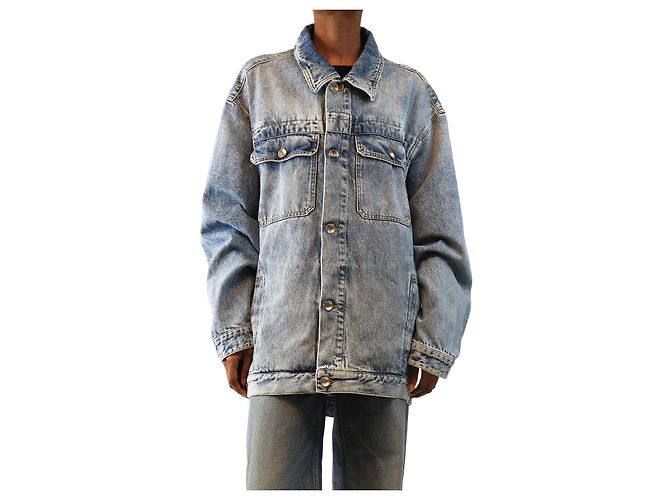 Maison Martin Margiela Blaue Oversized-Denimjacke - size XS