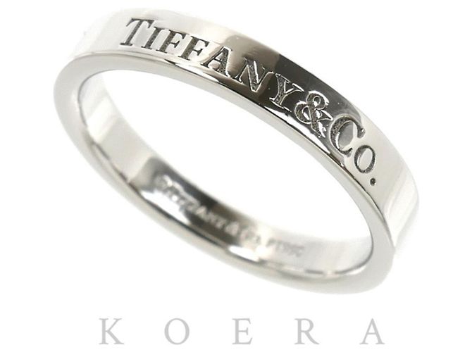 Anello Fascia Piatta Tiffany & Co. Pt950 Platinum