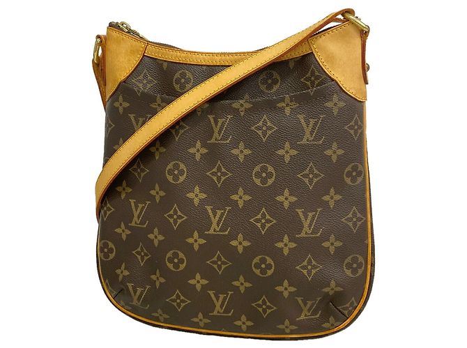 Borsa a tracolla Louis Vuitton Monogram Odeon PM Marrone