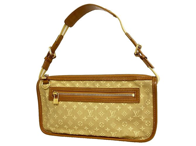 Borsa a tracolla Louis Vuitton Monogram Mini Pochette Catherine Beige