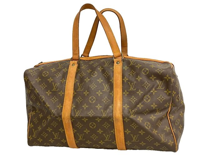 Borsa Louis Vuitton Boston Monogram Saxpool 45 Marrone