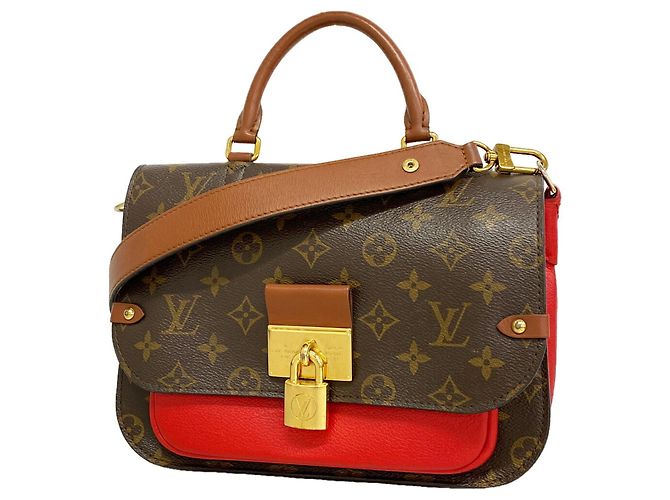 Louis Vuitton Monogram Vaugirard PM Handtasche Rot