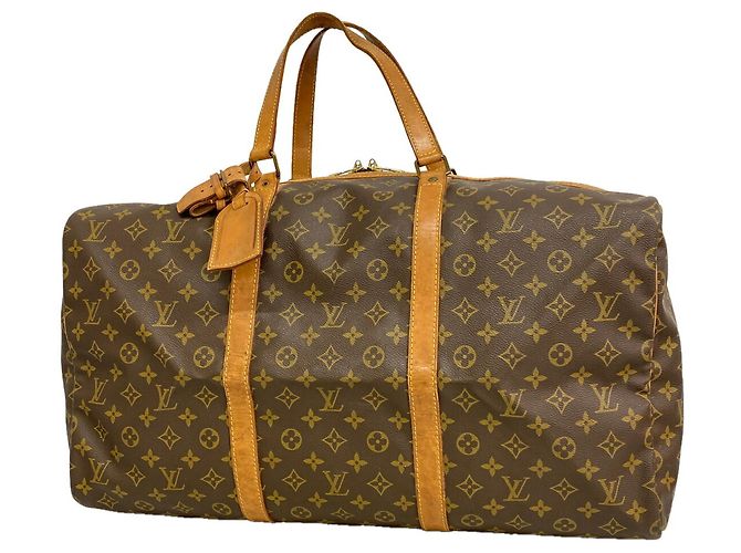 Borsa Boston Louis Vuitton - Monogram Saxpool 55 Marrone