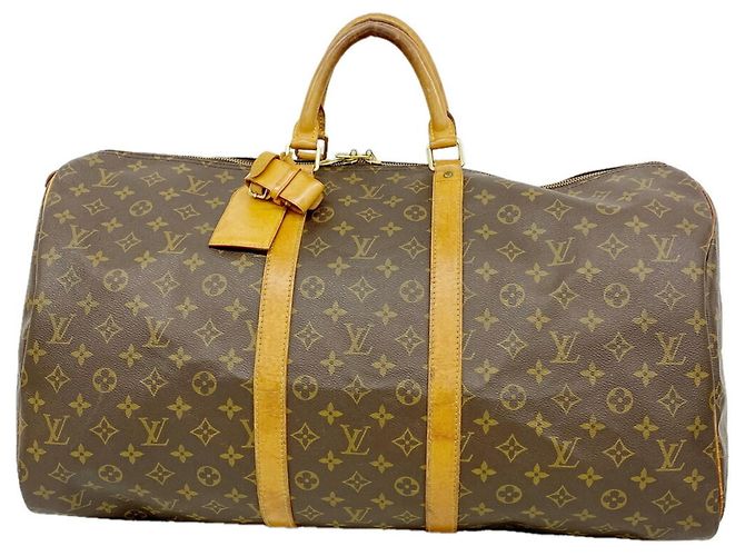 Borsa Boston Louis Vuitton Marrone
