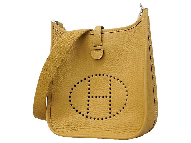 Hermès Borsa a tracolla Hermes Evelyne TPM Marrone