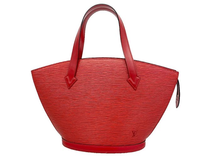 Borsa Louis Vuitton Epi Saint Jacques Rosso