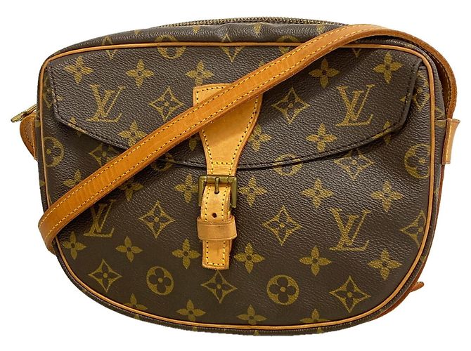 Borsa a tracolla Louis Vuitton Monogram Jeune Fine Marrone