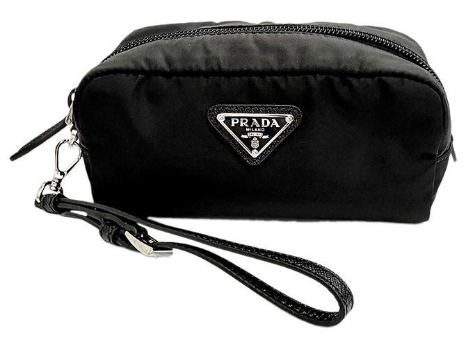 Prada Mini Re-Nylon Täschchen Schwarz