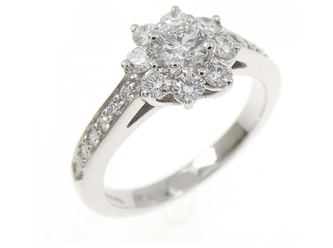 Tiffany & Co Flora Ring aus Platin und Diamant