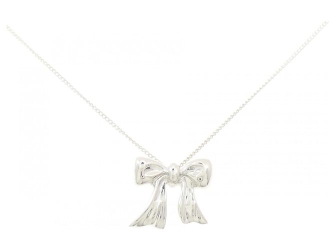 Tiffany & Co Collana Fiocco Tiffany Blue Box Argento