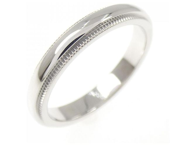 Tiffany & Co. Milgrain Band Ring Silber