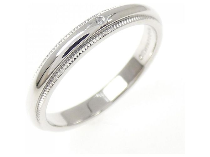 Tiffany & Co. Milgrain Band Ring Silber