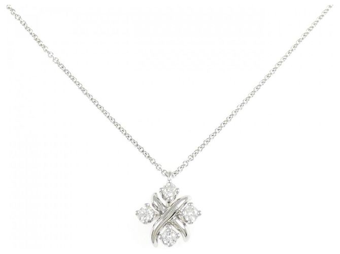 Colar Tiffany & Co. Ling Prata