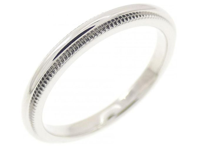 Tiffany & Co. Milgrain Band Ring Silber