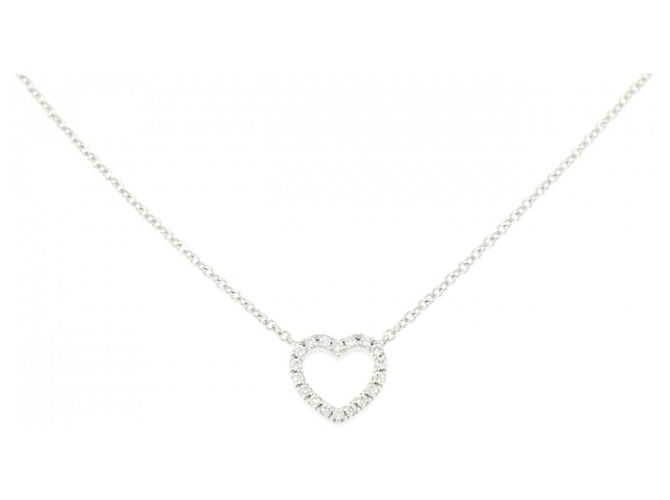 Tiffany & Co Collar Mini Corazón Tiffany Metro Plata