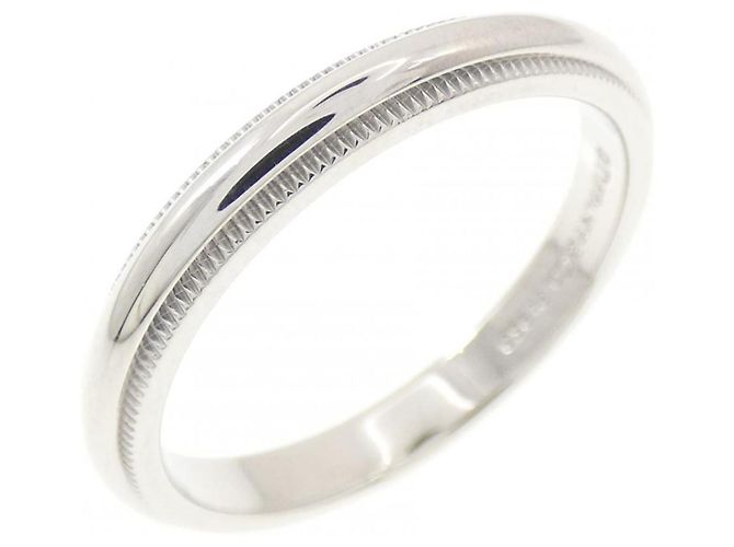 Tiffany & Co. Milgrain Band Ring Silber