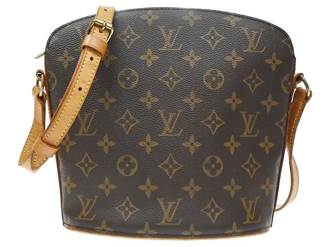 Louis Vuitton Drouot Monogram Marrone