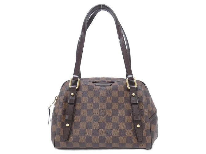 Borsa a tracolla Louis Vuitton Damier Rivington PM Damier ebene