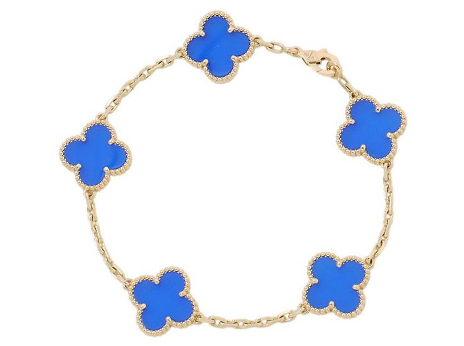 Bracciale Charm Alhambra Van Cleef & Arpels D'oro