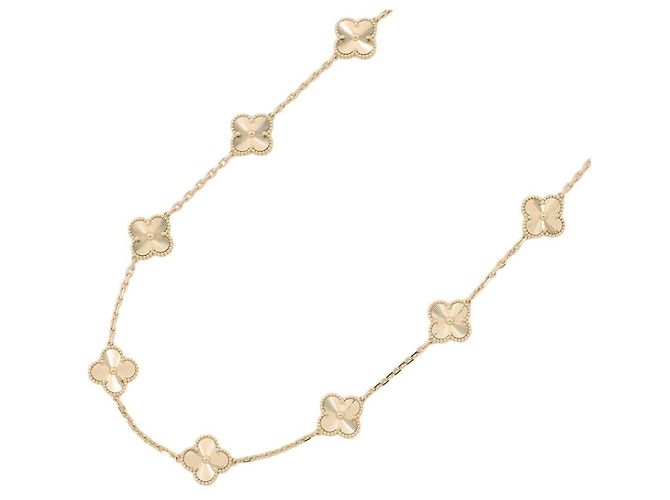 Van Cleef & Arpels Alhambra Necklace Yellow