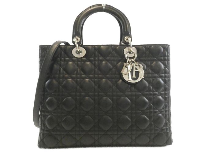 Christian Dior Lady Dior Handtasche Schwarz