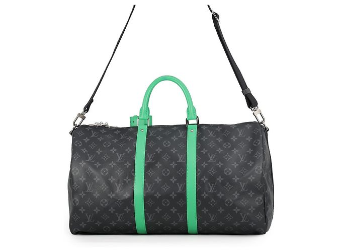Keepall Sac Boston Louis Vuitton Monogram Eclipse Noir Monogramme