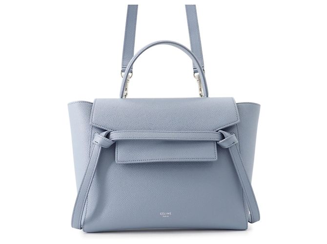 Belt Bag Céline Bolsa de mão em couro Celine em Blue Azul