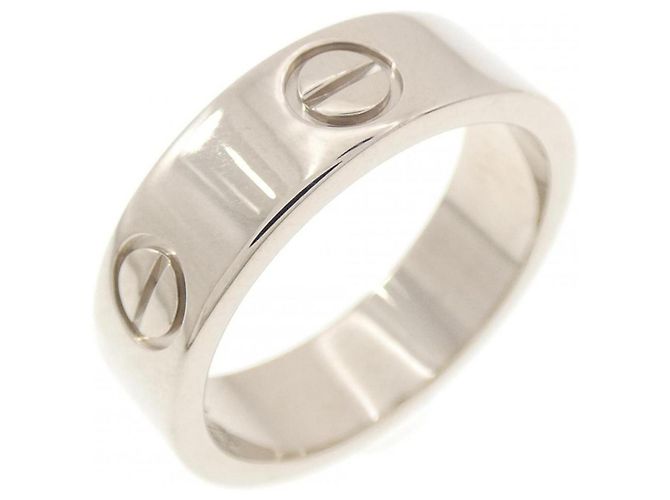 Cartier Love Ring in Weißgold