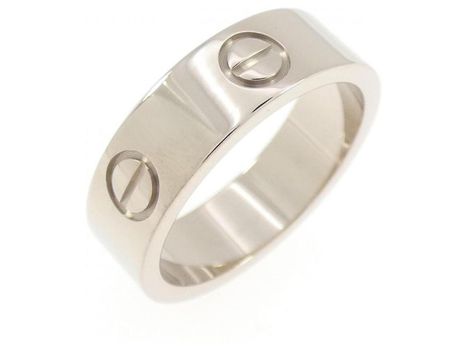 Cartier Love Ring in Weißgold