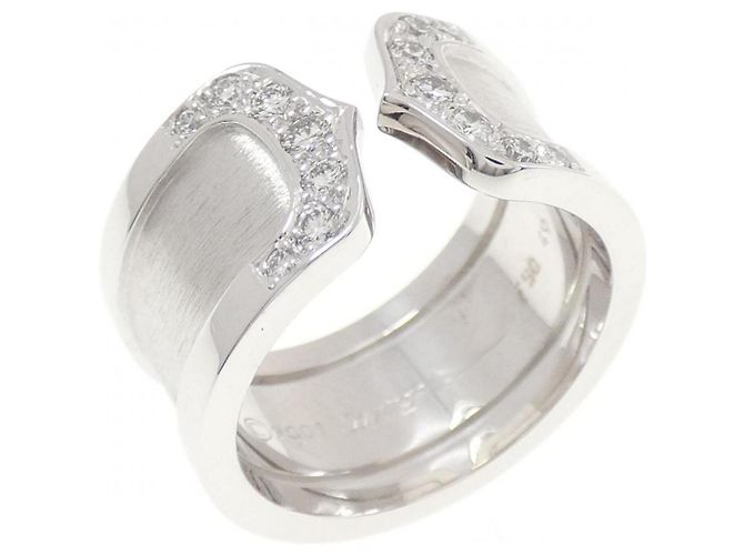 Anillo Cartier C2 Large en oro blanco