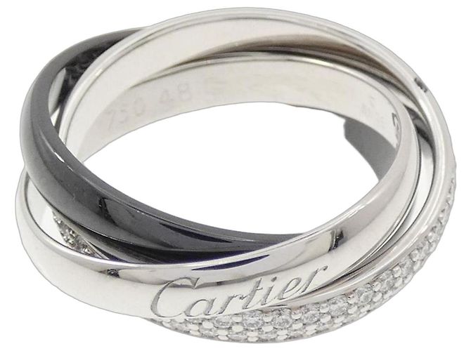 Cartier Trinity Black & White Small Ring