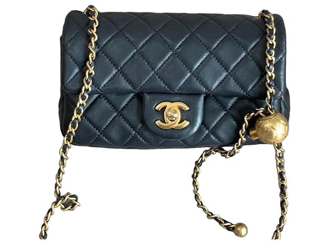 Chanel cf 大mini Nero