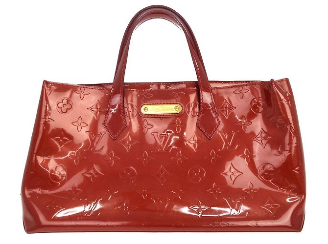 Louis Vuitton Wilshire Monogram Vernis PM Rosso