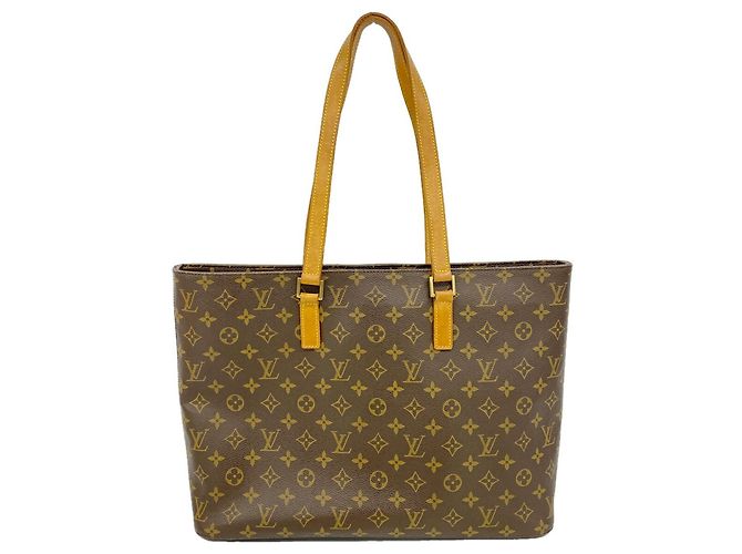 Saco Tote Louis Vuitton Monogram Luco Marrom