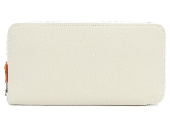 Hermès Cartera larga Hermes CLIC CEST NOUE Naranja