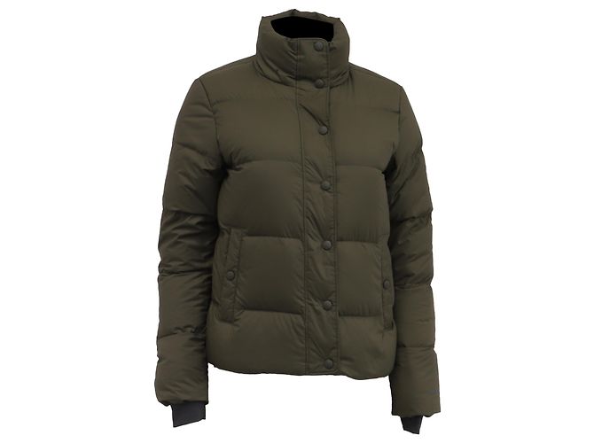 Autre Marque  Patagonia Silent Down Jacket in Olive Polyester Green Olive green