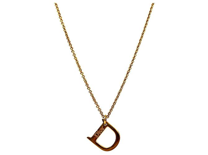 Collana Dior Cubic D Gold D'oro