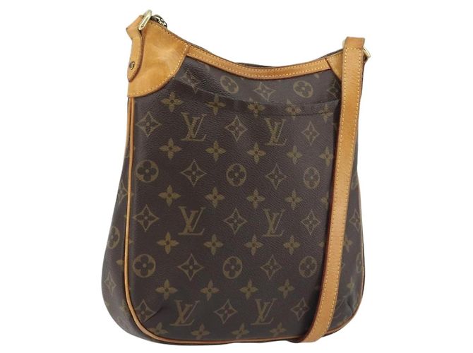 LOUIS VUITTON Monogram Odeon PM Shoulder Bag M56390 LV