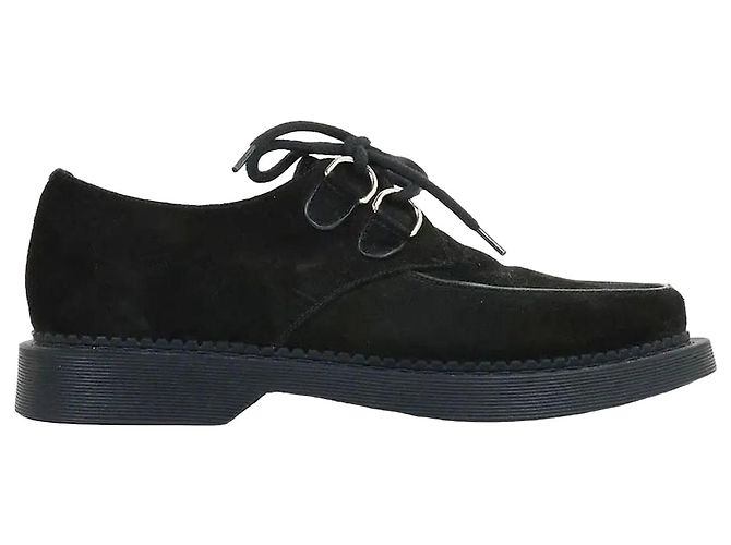 Saint Laurent Mocassins en daim noir inutilisés