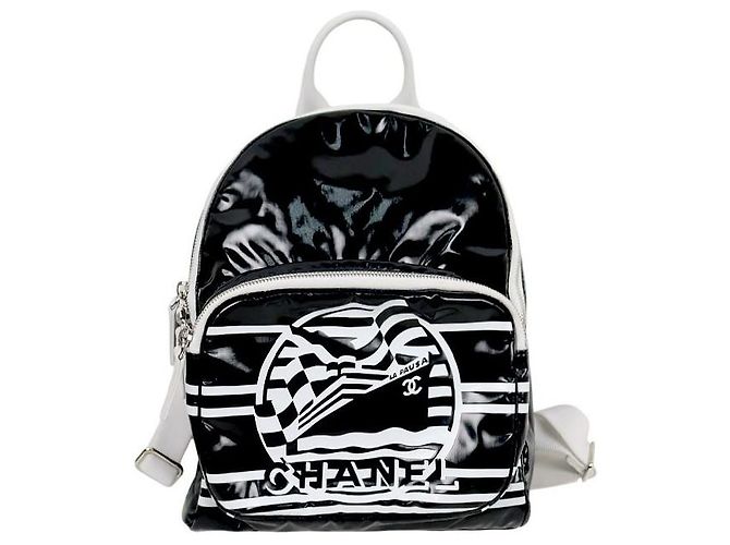 Chanel Black PVC Cruise Backpack Multiple colors
