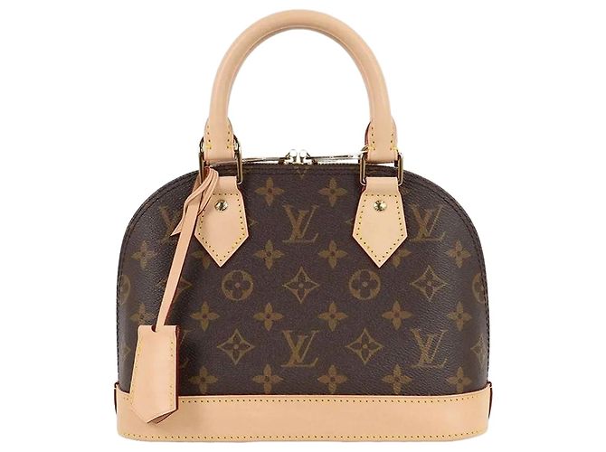 Louis Vuitton Alma BB Monogram Chip Marrom