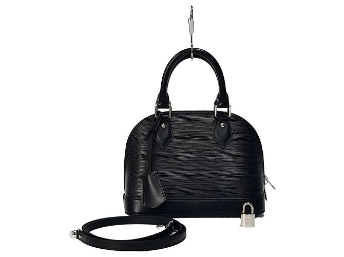 Louis Vuitton Epi Alma BB Noir