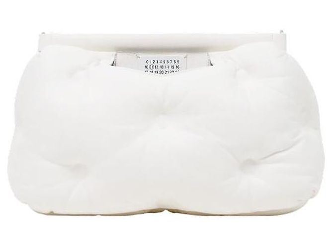 Maison Martin Margiela Bolsa de Ombro Glam Slam Medium White Branco