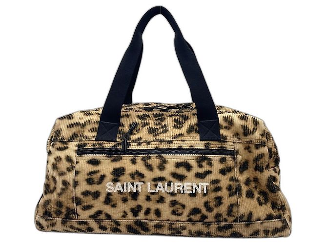 Borsa a tracolla Yves Saint Laurent Nux Beige
